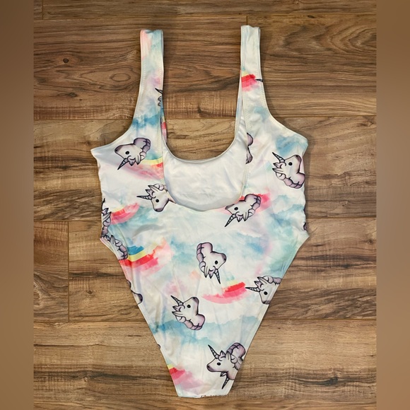 Rave unicorn rainbow bodysuit size XL - Picture 2 of 3